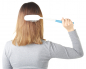 Preview: Haar-Bürste mit langem Griff