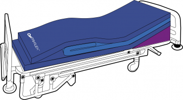 TRI-Flex Platinstandard Pflegematratze, Schmerzpatienten und Dekubituspatienten